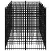 Outdoor Dog Kennel Steel 99.2 ft²