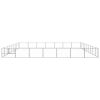 Dog Kennel Silver 678.1 ft² Steel