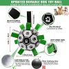Dog Football Interactive Toy, Dog Ball, Durable For Large And Medium-sized Dogs, With Grab Ring, Christmas Dog Water Toy, Tug Of War Dog Toy