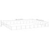 Dog Kennel Silver 678.1 ft² Steel