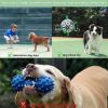 Dog Football Interactive Toy, Dog Ball, Durable For Large And Medium-sized Dogs, With Grab Ring, Christmas Dog Water Toy, Tug Of War Dog Toy