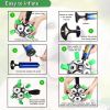 Dog Football Interactive Toy, Dog Ball, Durable For Large And Medium-sized Dogs, With Grab Ring, Christmas Dog Water Toy, Tug Of War Dog Toy